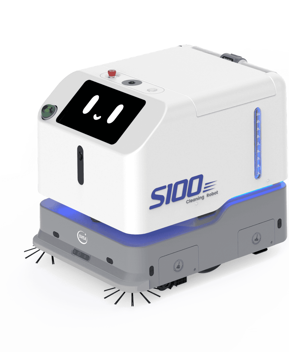 Sveabot S100 Pro M autonomous cleaning robot.